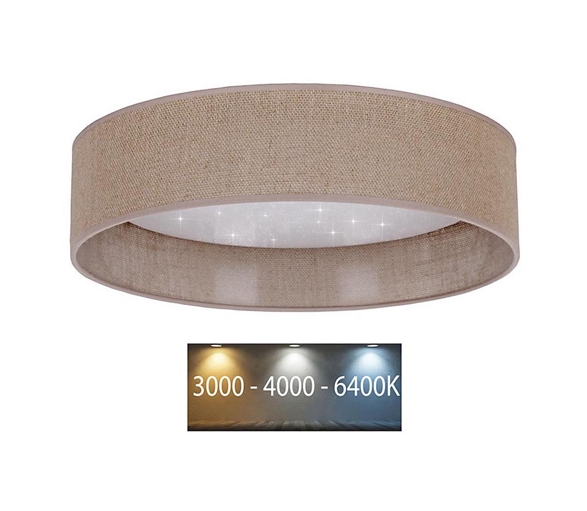 Brilagi - LED Plafon VELVET STAR LED/24W/230V śr. 40 cm beżowy