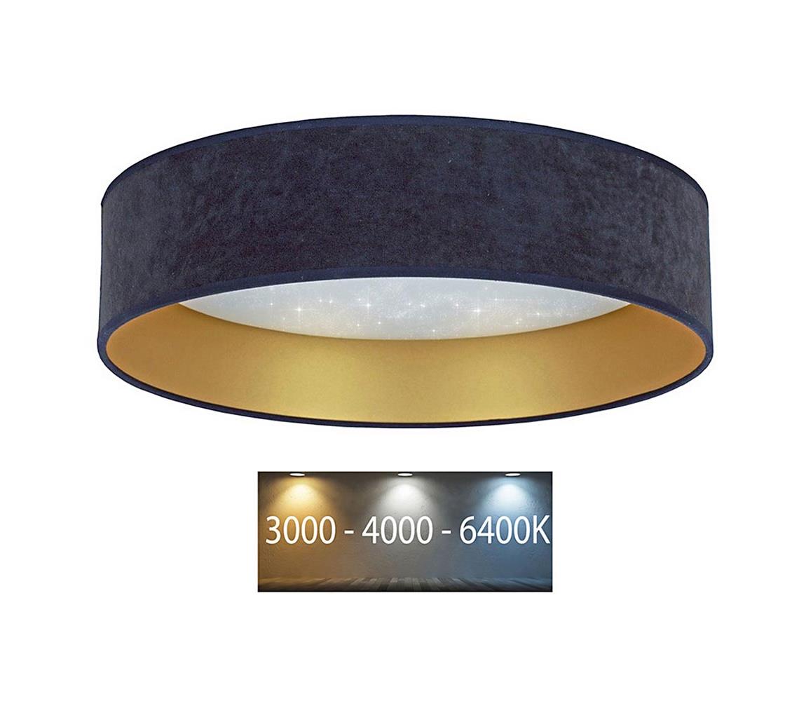 Brilagi - LED Plafon VELVET STAR LED/24W/230V śr. 40 cm niebieski/złoty