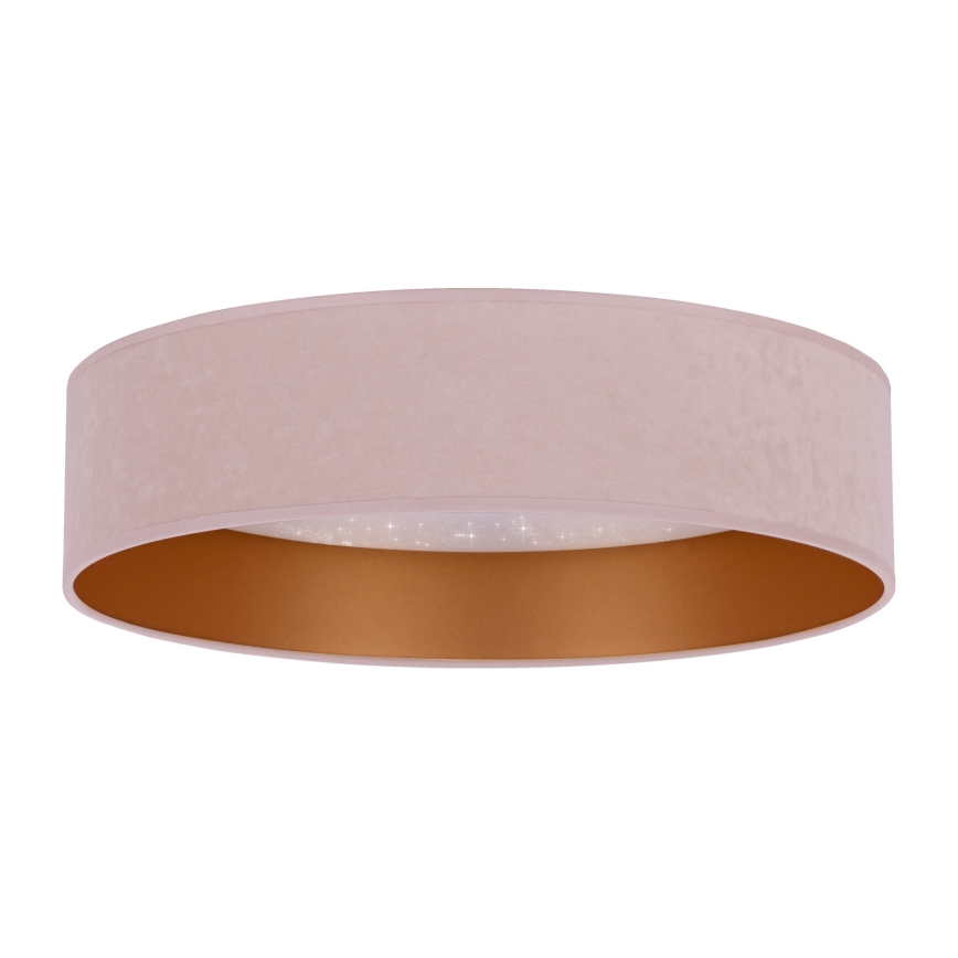 Brilagi - LED Plafon VELVET STAR LED/24W/230V śr. 40 cm 3000K/4000K/6400K różowy/złoty