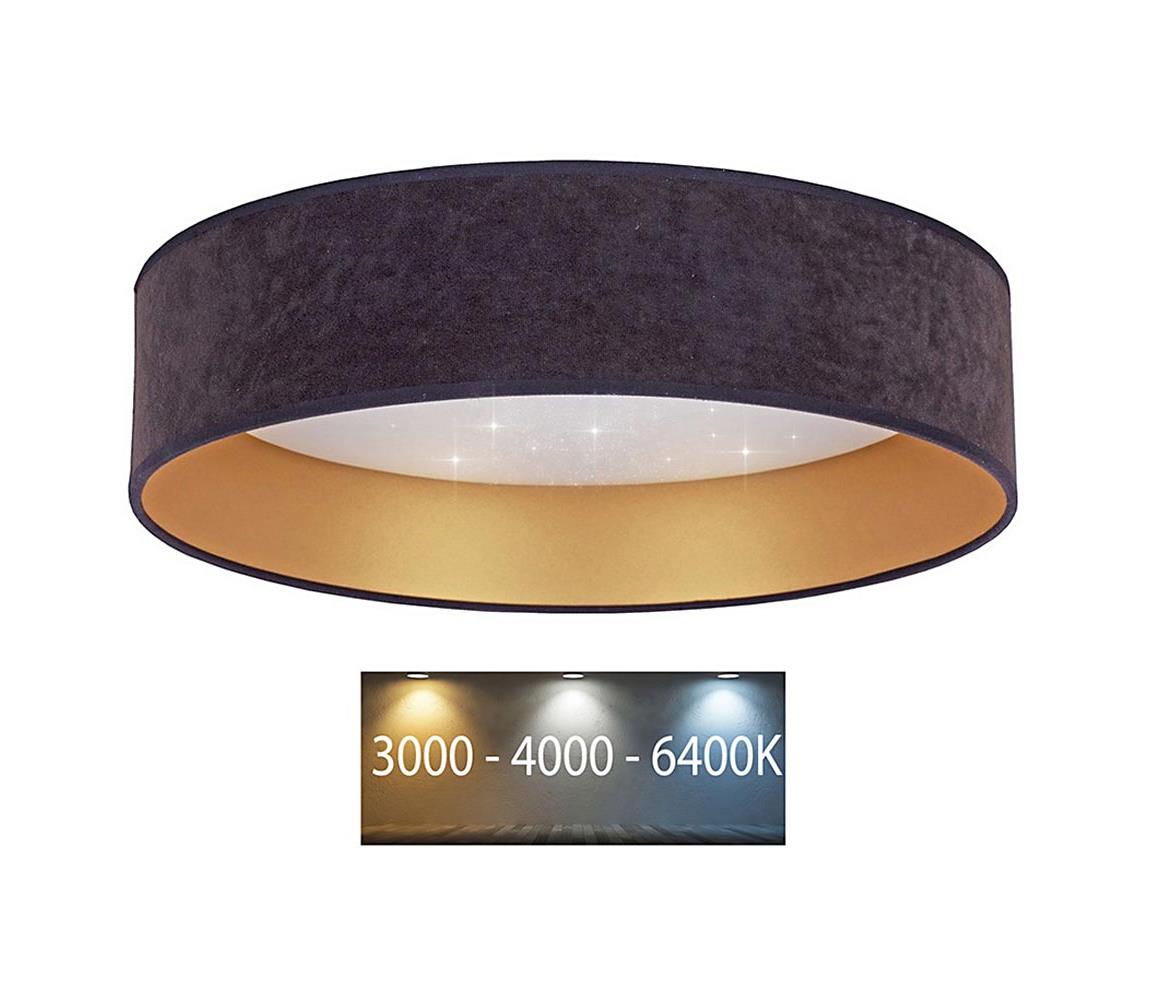 Brilagi - LED Plafon VELVET STAR LED/24W/230V śr. 40 cm  szary/złoty