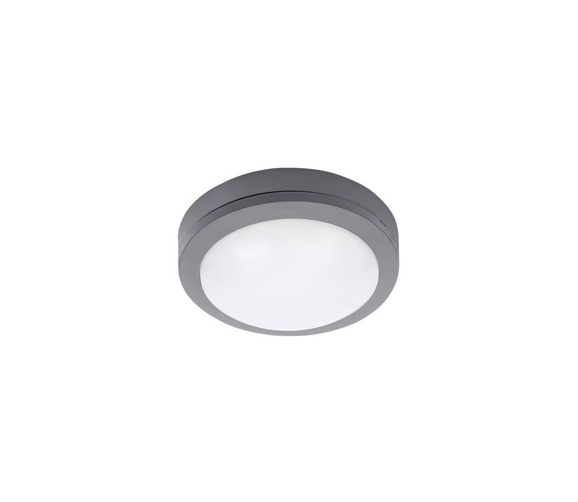 Brilagi - LED Plafon zewnętrzny LED/13W/230V śr. 17 cm IP54 antracyt