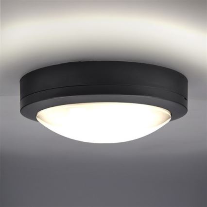 Brilagi - LED Plafon zewnętrzny LED/13W/230V śr. 17 cm IP54 antracyt