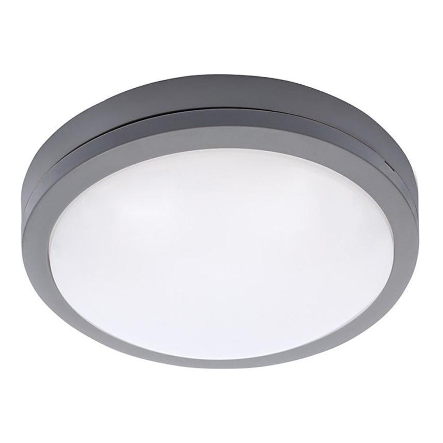 Brilagi - LED Plafon zewnętrzny LED/20W/230V śr. 23 cm IP54 antracyt