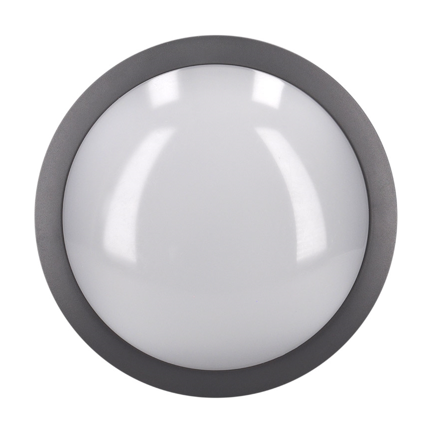 Brilagi - LED Plafon zewnętrzny LED/20W/230V śr. 23 cm IP54 antracyt