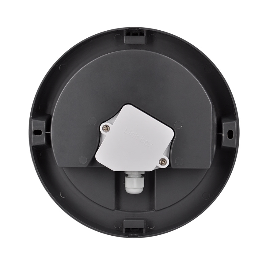 Brilagi - LED Plafon zewnętrzny LED/20W/230V śr. 23 cm IP54 antracyt