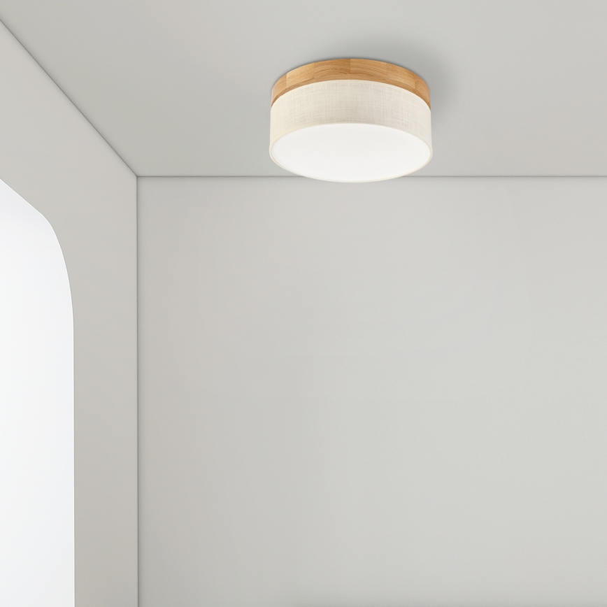 Brilagi - LED Półsufitowe oświetlenie BELLADONNA LED/20W/230V śr. 30 cm kremowy/dąb