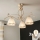 Brilagi - LED Przysufitowy żyrandol ANTICO 3xE27/60W/230V biała patyna