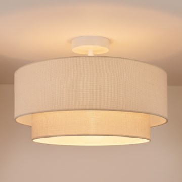 Brilagi - LED Przysufitowy żyrandol BOHO ECO 1xE27/10W/230V Ø 40 cm kremowy