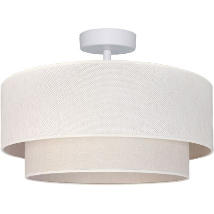 Brilagi - LED Przysufitowy żyrandol BOHO ECO 1xE27/10W/230V Ø 40 cm kremowy