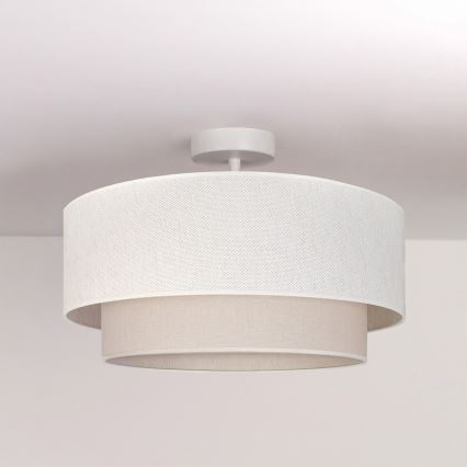 Brilagi - LED Przysufitowy żyrandol BOHO ECO 1xE27/10W/230V Ø 40 cm kremowy