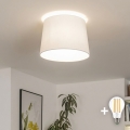 Brilagi - LED Przysufitowy żyrandol CERIA 1xE27/40W/230V śr. 30 cm biały