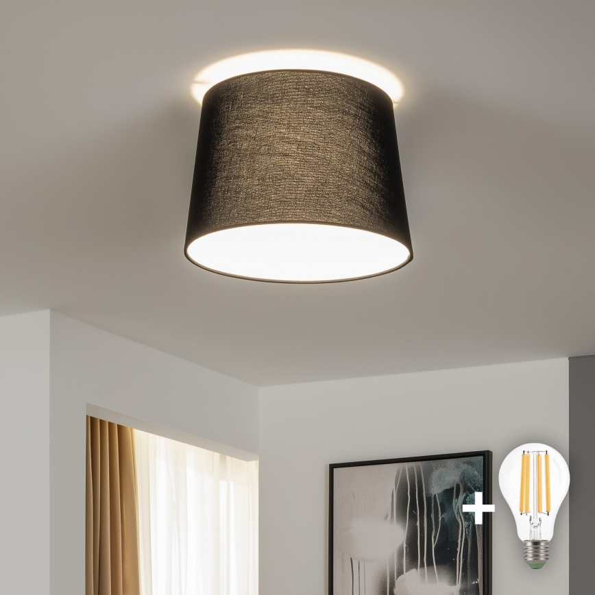 Brilagi - LED Przysufitowy żyrandol CERIA 1xE27/40W/230V śr. 30 cm czarny