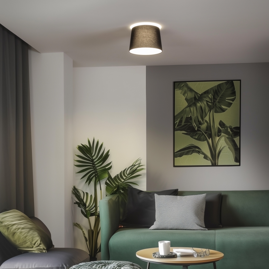 Brilagi - LED Przysufitowy żyrandol CERIA 1xE27/40W/230V śr. 30 cm czarny