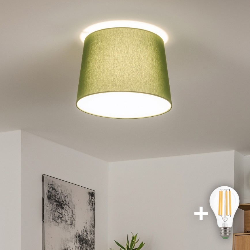 Brilagi - LED Przysufitowy żyrandol CERIA 1xE27/40W/230V śr. 30 cm zielony