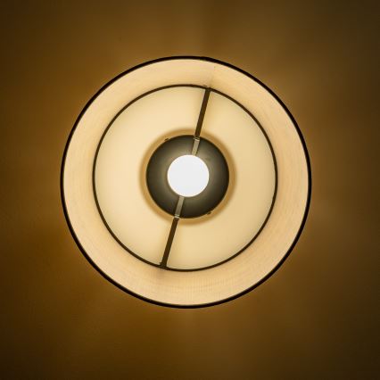 Brilagi - LED Przysufitowy żyrandol CERIA 1xE27/40W/230V śr. 35 cm beżowy