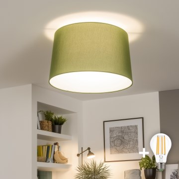 Brilagi - LED Przysufitowy żyrandol CERIA 1xE27/40W/230V śr. 45 cm zielony