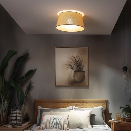 Brilagi - LED przysufitowy żyrandol CERIA 1xE27/40W/230V śr. 50 cm beżowy