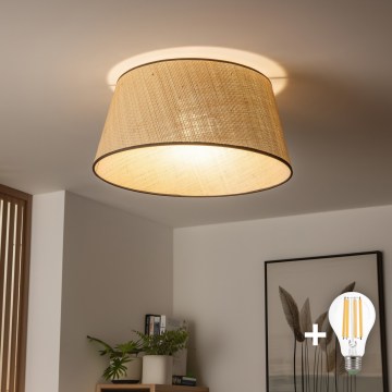 Brilagi - LED Przysufitowy żyrandol CERIA 1xE27/40W/230V śr. 50 cm beżowy