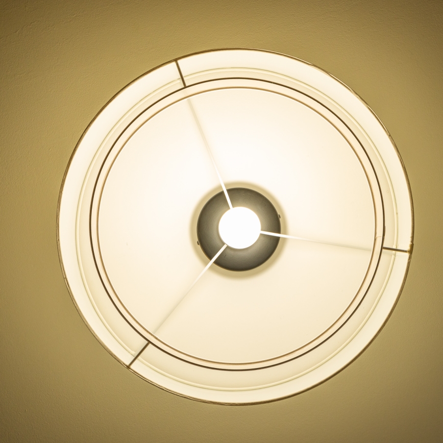 Brilagi - LED Przysufitowy żyrandol CERIA 1xE27/40W/230V śr. 50 cm biały/beżowy