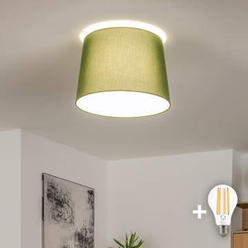 Brilagi - LED Przysufitowy żyrandol CERIA 1xE27/40W/230V średnica 30 cm zielony