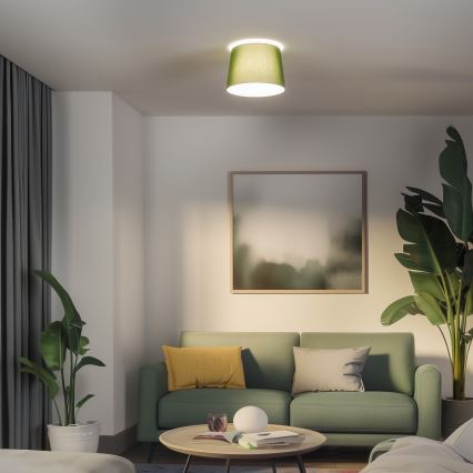 Brilagi - LED Przysufitowy żyrandol CERIA 1xE27/40W/230V średnica 30 cm zielony