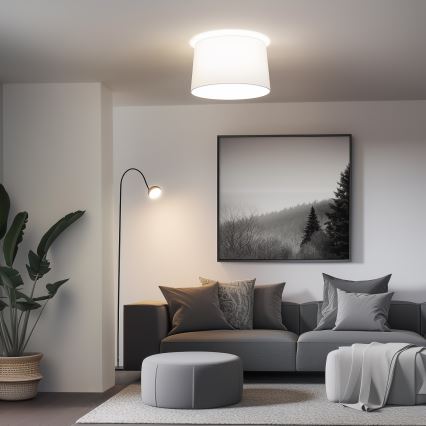 Brilagi - LED Przysufitowy żyrandol CERIA 1xE27/40W/230V Ø 45 cm biały