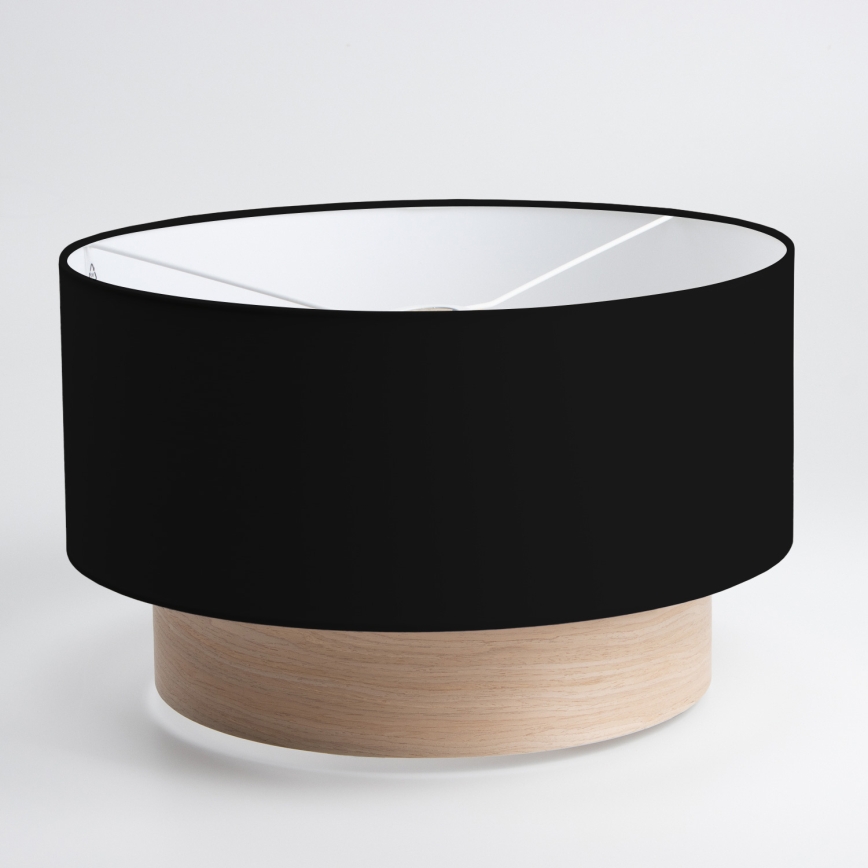 Brilagi - LED Przysufitowy żyrandol CERIA 1xE27/40W/230V Ø 50 cm czarny/beżowy