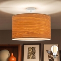Brilagi - LED Przysufitowy żyrandol CERIA 1xE27/60W/230V śr. 45 cm biały/beżowy