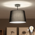 Brilagi - LED Przysufitowy żyrandol CERIA 1xE27/60W/230V Ø 30 cm czarny