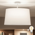 Brilagi - LED Przysufitowy żyrandol CERIA 1xE27/60W/230V Ø 45 cm biały