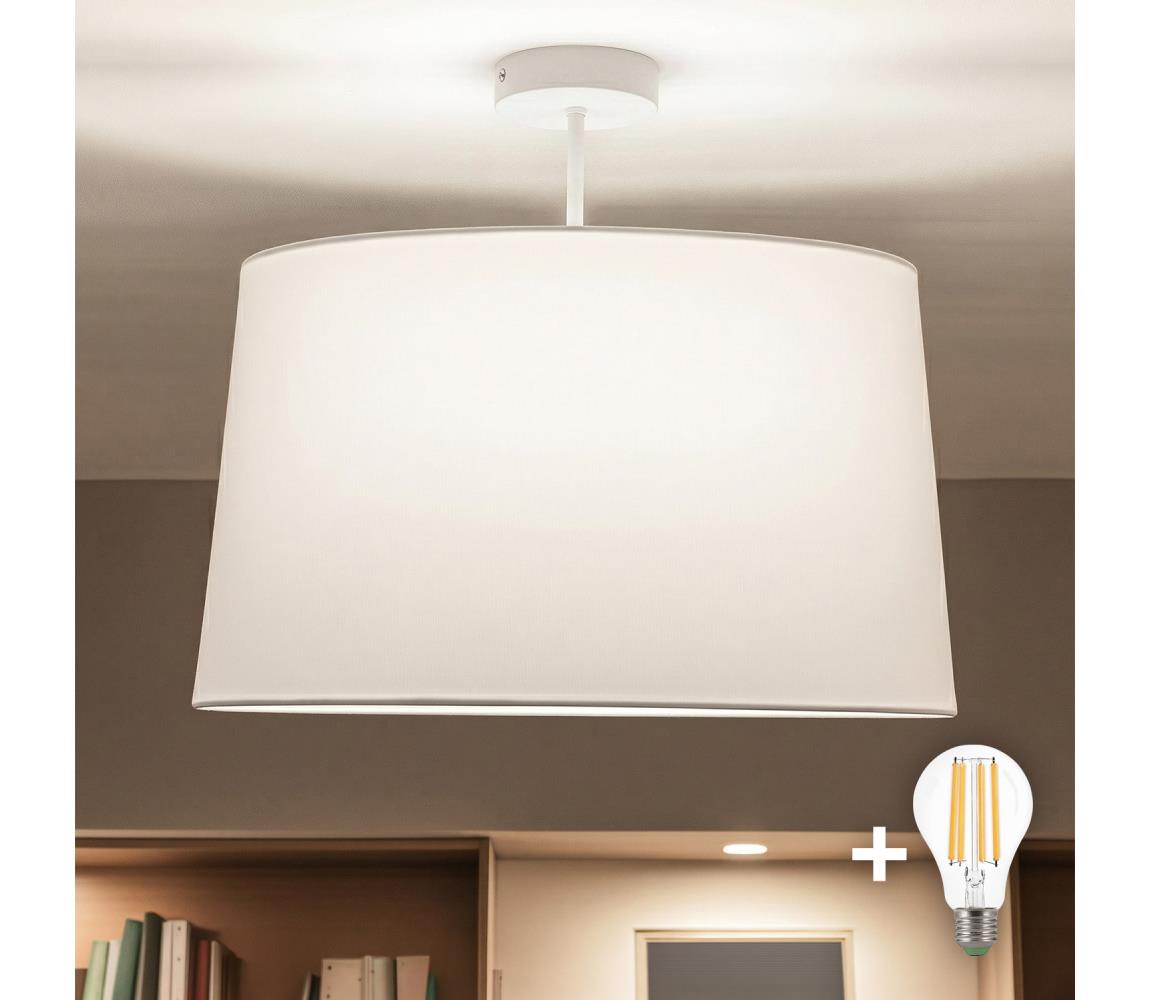 Brilagi - LED Przysufitowy żyrandol CERIA 1xE27/60W/230V Ø 45 cm biały