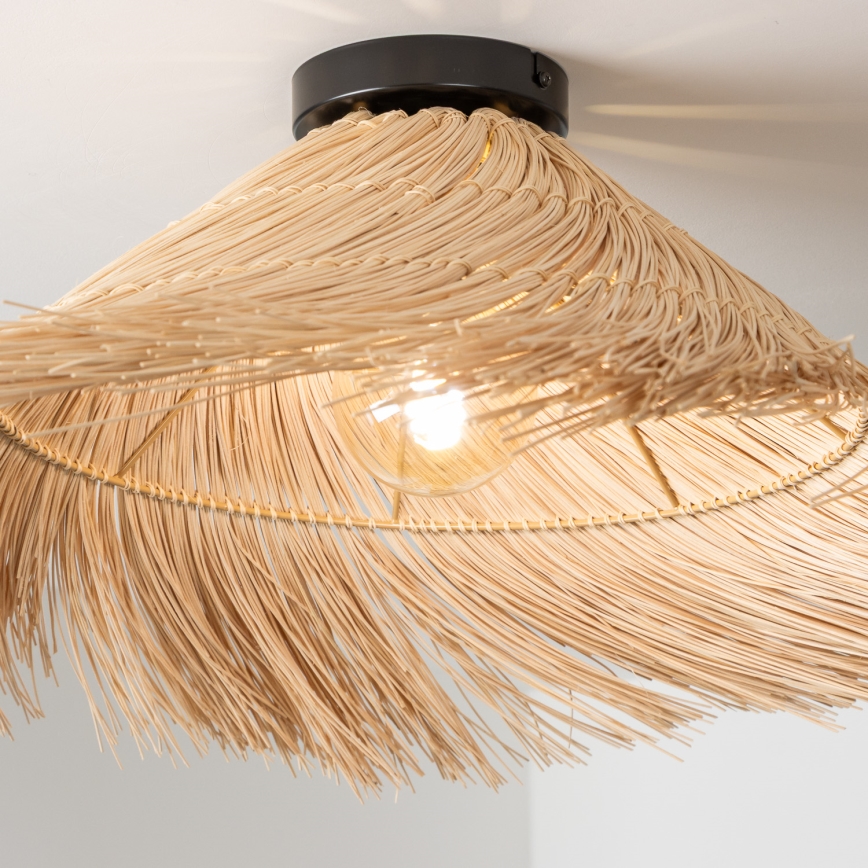 Brilagi - LED Przysufitowy żyrandol CERIA BOHO 1xE27/40W/230V śr. 100 cm rattan
