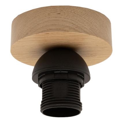 Brilagi - LED Przysufitowy żyrandol CERIA BOHO 1xE27/40W/230V śr. 50 cm brązowy/dąb