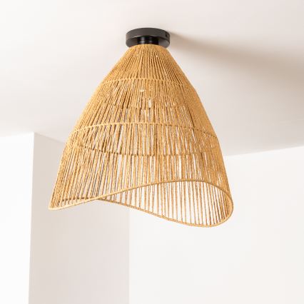 Brilagi - LED Przysufitowy żyrandol CERIA BOHO 1xE27/40W/230V śr. 50 cm brązowy