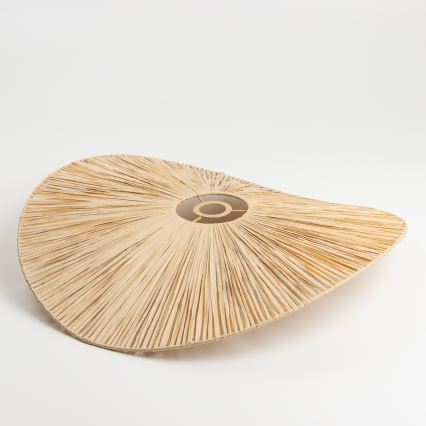 Brilagi - LED Przysufitowy żyrandol CERIA BOHO 1xE27/40W/230V śr. 60 cm rafia/dąb