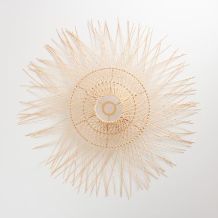 Brilagi - LED Przysufitowy żyrandol CERIA BOHO 1xE27/40W/230V śr. 70 cm bambus/dąb