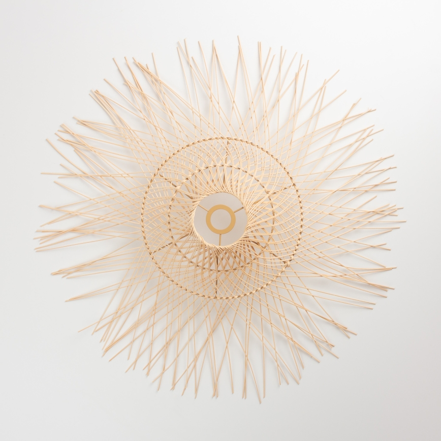 Brilagi - LED Przysufitowy żyrandol CERIA BOHO 1xE27/40W/230V śr. 70 cm bambus/dąb