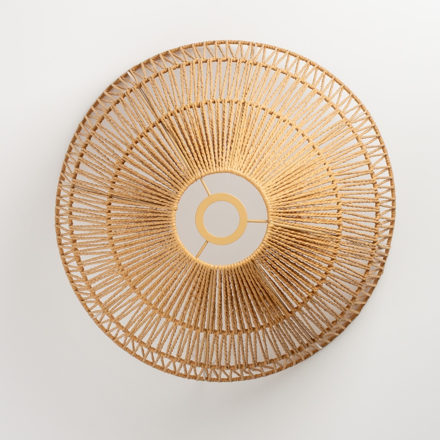 Brilagi - LED Przysufitowy żyrandol CERIA BOHO 1xE27/40W/230V śr. 70 cm brązowy/dąb