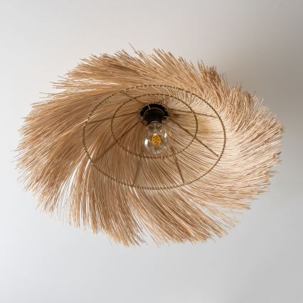 Brilagi - LED Przysufitowy żyrandol CERIA BOHO 1xE27/40W/230V śr. 70 cm rattan