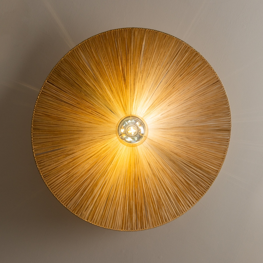 Brilagi - LED Przysufitowy żyrandol CERIA BOHO 1xE27/40W/230V śr. 80 cm rafia