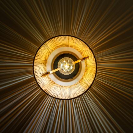 Brilagi - LED Przysufitowy żyrandol CERIA BOHO 1xE27/40W/230V Ø 28 cm brązowy