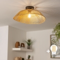 BRILAGI - LED Przysufitowy żyrandol CERIA BOHO 1xE27/40W/230V Ø 50 cm brązowy
