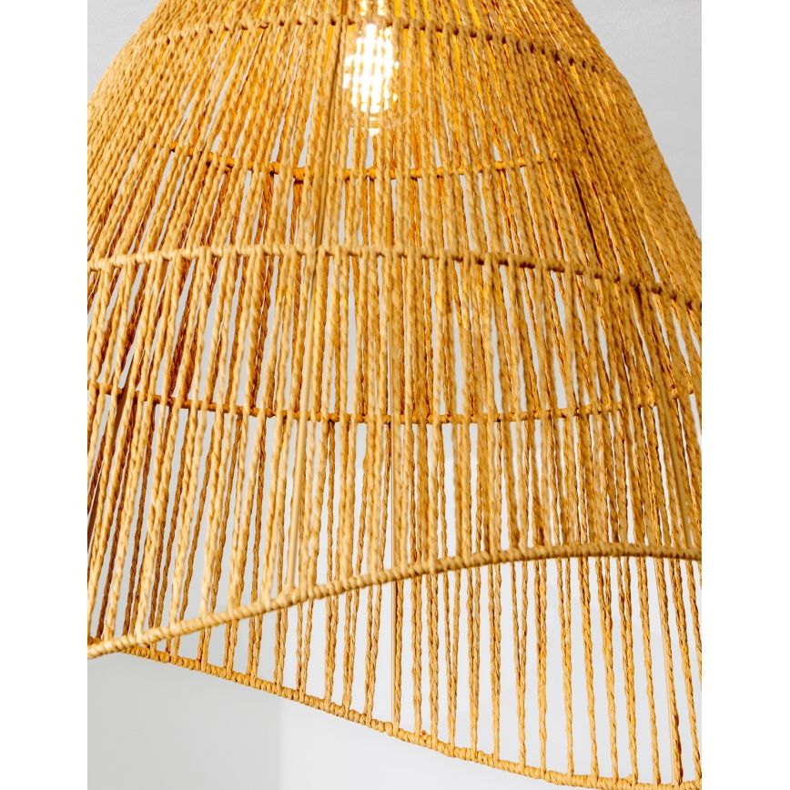 Brilagi - LED Przysufitowy żyrandol CERIA BOHO 1xE27/40W/230V Ø 70 cm brązowy