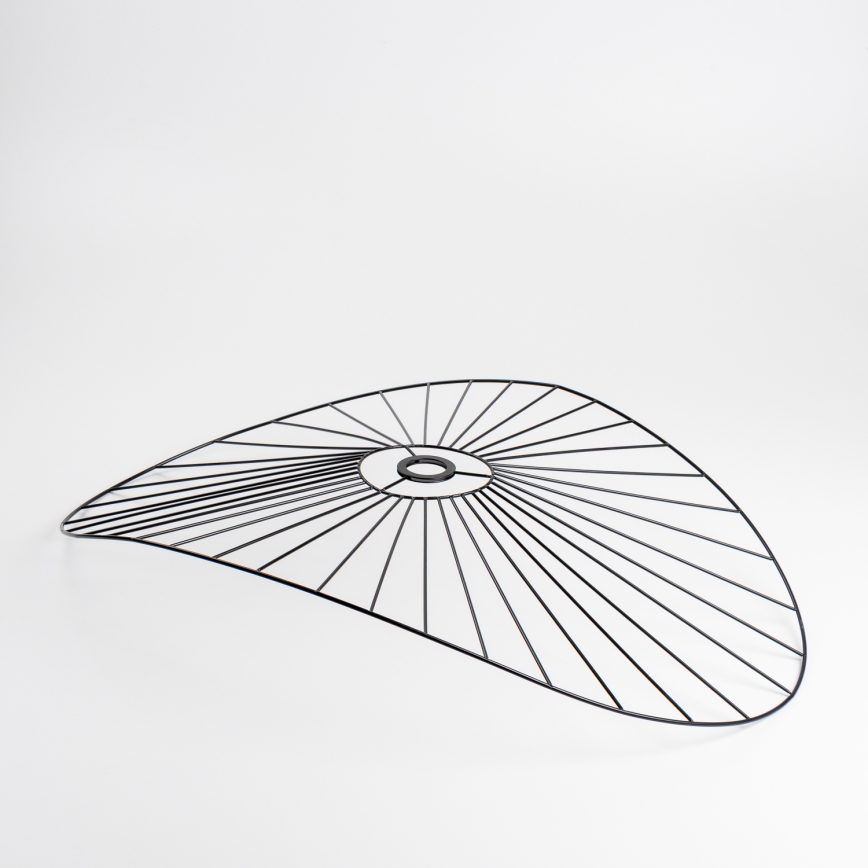 Brilagi - LED Przysufitowy żyrandol CERIA WIRE 1xE27/40W/230V 60x80 cm czarny/dąb