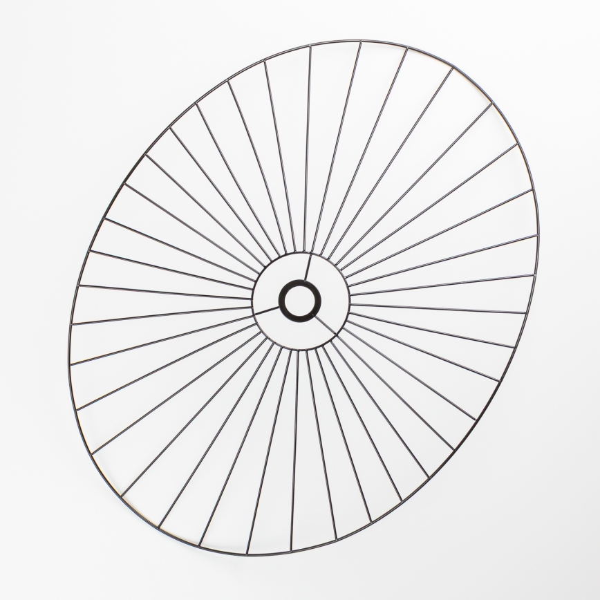 Brilagi - LED Przysufitowy żyrandol CERIA WIRE 1xE27/40W/230V 60x80 cm czarny/dąb