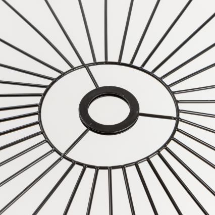 Brilagi - LED Przysufitowy żyrandol CERIA WIRE 1xE27/40W/230V 60x80 cm czarny/dąb