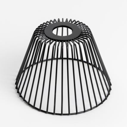 Brilagi - LED Przysufitowy żyrandol CERIA WIRE 1xE27/40W/230V śr. 21 cm czarny/dąb