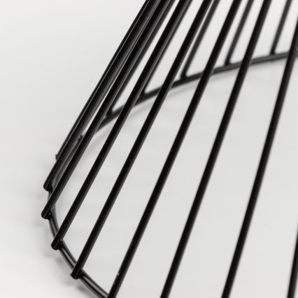 Brilagi - LED Przysufitowy żyrandol CERIA WIRE 1xE27/40W/230V śr. 30 cm czarny/dąb