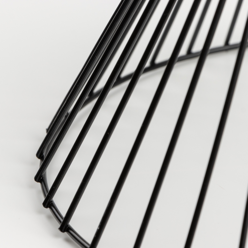 Brilagi - LED Przysufitowy żyrandol CERIA WIRE 1xE27/40W/230V śr. 30 cm czarny/dąb