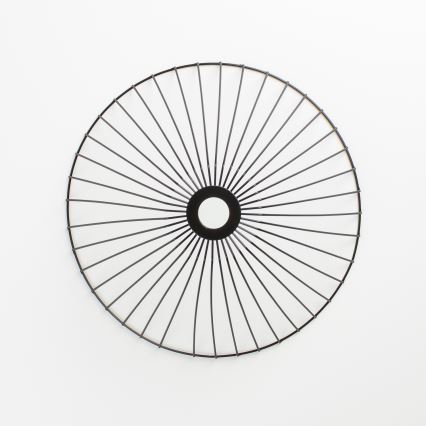 Brilagi - LED Przysufitowy żyrandol CERIA WIRE 1xE27/40W/230V śr. 45 cm czarny/dąb